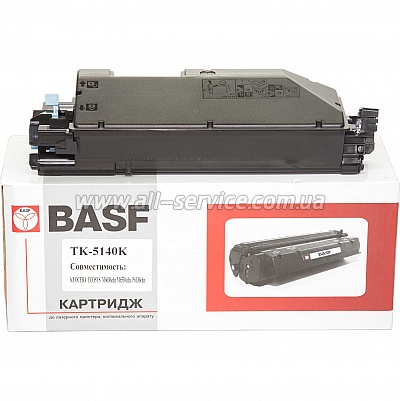  BASF Kyoera Mita ECOSYS M6030cdn/ TK-5140  1T02NR0NL0 Black (BASF-KT-TK5140K)