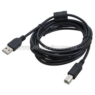   PATRON USB 2.0 AM/BM BLACK 4.5m (PN-AMBM-45) 