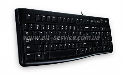  Logitech Desktop MK120 Black USB ENG (920-002479)