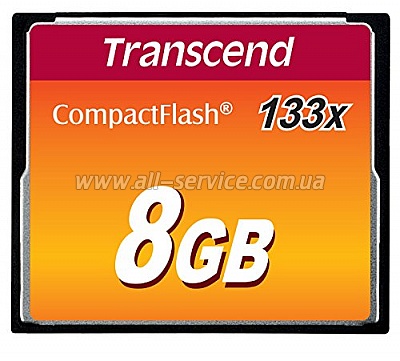   8GB Transcend CF 133X (TS8GCF133)
