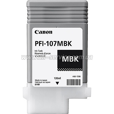  Canon PFI-107 imagePROGRAF IPF680/ 685 Matte Black (6704B001)