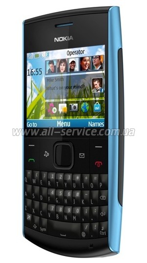   Nokia X2-01 Silver Blue