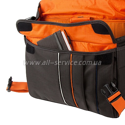     15" Crumpler Jackpack 9000 (grey black / orange) (JP9000-005)
