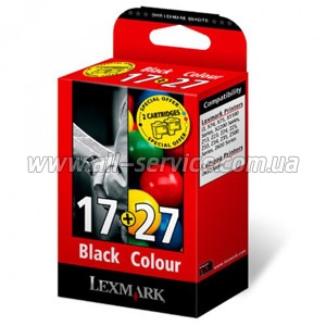 LEXMARK Z25/35 Combo Pack, Black (10N0217) + Color (10N0227) (80D2125)