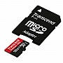   128GB TRANSCEND microSDXC Class 10 UHS-I PremiumX300 + SD  (TS128GUSDU1)