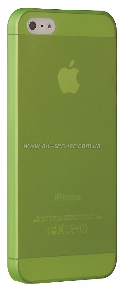  OZAKI O!coat-0.3-Jelly iPhone 5/5S Green OC533GN