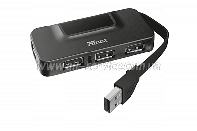 USB  TRUST Oila 4 Port USB 2.0 Hub (20577)