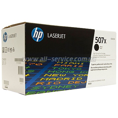  HP LaserJet Enterprise 500 Color M551n/  551dn/ 551xh max black (CE400X)