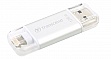  128GB Transcend Go 300 USB/ Lightning Silver (TS128GJDG300S)