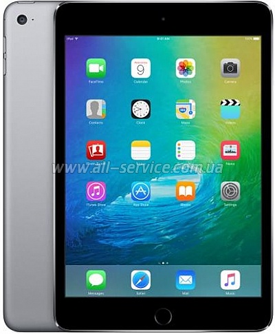  Apple A1538 iPad mini 4 Wi-Fi 16Gb Space Gray (MK6J2RK/A)