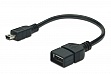  ASSMANN USB 2.0 AF/ miniB OTG 0.2m black (AK-300310-002-S)