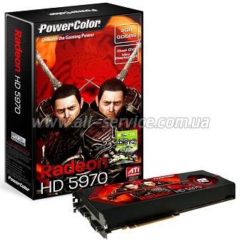  Powercolor 5970 2GB DDR5 (AX5970_2GBD5-MD)