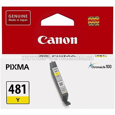  CANON CLI-481Y Yellow (2100C001)