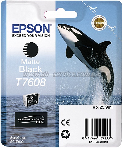  Epson SureColor SC-P600 matte black (C13T76084010)