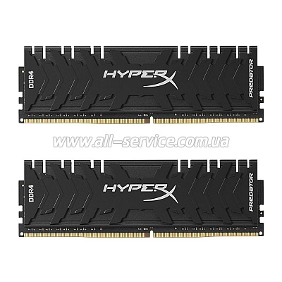  8GB*2  Kingston HyperX Predator DDR4 3200Mhz KIT XMP (HX432C16PB3K2/16)