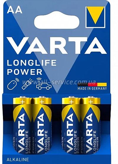  Varta AA LONGLIFE Power LR6 * 4 (04906121414)