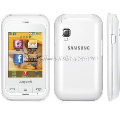   Samsung C3300 Champ Chic White