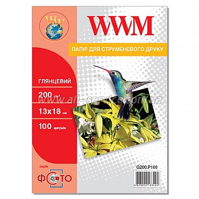  WWM,  200g/m2, 130180 , 100 (G200.P100)