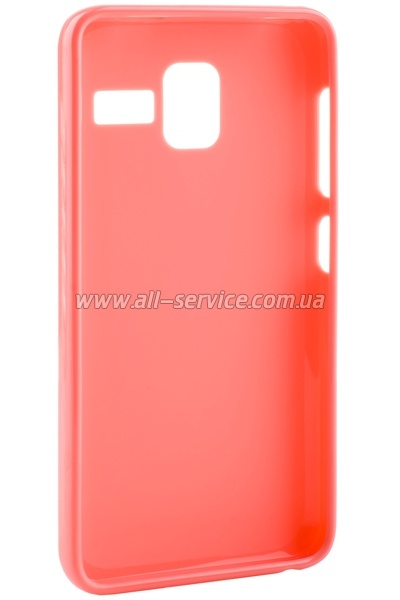 bag smart MELKCO Lenovo A850+ Poly Jacket TPU Pink