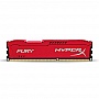  4Gb KINGSTON HyperX OC DDR3, 1600Mhz CL10 Fury Red Retail (HX316C10FR/4)