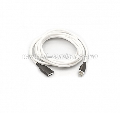  PowerPlant USB - Lightning, 2 White (CA910755)