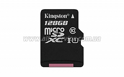 Карта памяти 128GB Kingston microSDXC Class 10 (SDC10G2/128GBSP) Карта памяти 128GB Kingston microSDXC Class 10 (SDC10G2/128GBSP)