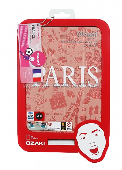  OZAKI O!coat-Travel iPad Air Paris OC111PR