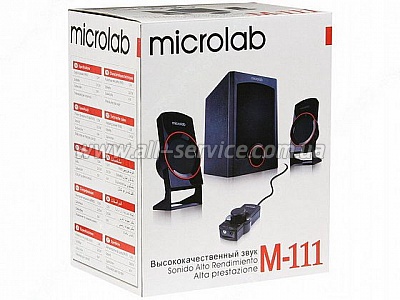  MICROLAB M111 2.1 Black