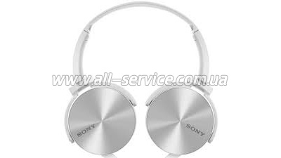  Sony eXtra Bass MDR-XB450AP White (MDRXB450APW.E)