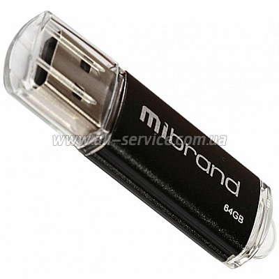  Mibrand 64GB Cougar Black USB 2.0 (MI2.0/CU64P1B)