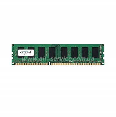 Память 8GB Micron Crucial DDR3, 1866Mhz, Retail 1,5V/1.35V (CT102464BD186D) Память 8GB Micron Crucial DDR3, 1866Mhz, Retail 1,5V/1.35V (CT102464BD186D)