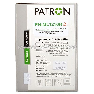  SAMSUNG ML-1210D3 (PN-ML1210R) PATRON Extra