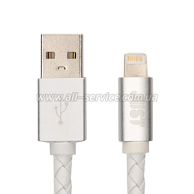  JUST Unique Lightning USB Cable White (LGTNG-UNQ-WHT)