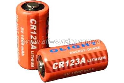  Olight CR123A 3.0V 1500mAh CR123A