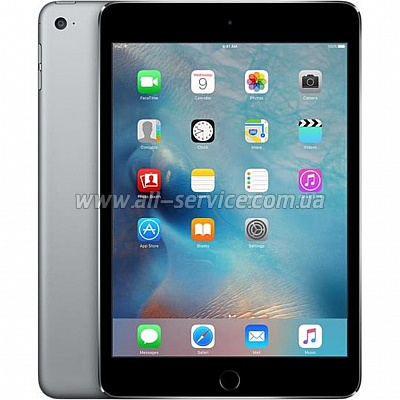  Apple A1538 iPad mini 4 Wi-Fi 32Gb Space Gray (MNY12RK/A)
