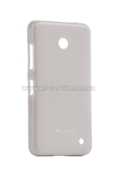  MELKCO Nokia Lumia 630 Poly Jacket TPU Grey