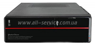  LOGICPOWER mini-ITX S602BR 400W Black/Red