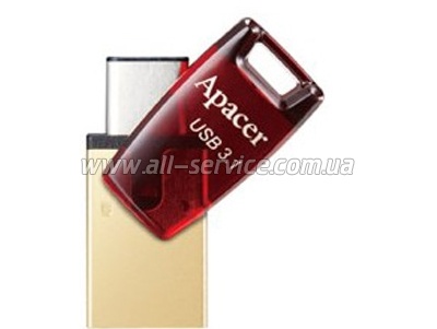  APACER AH180 32GB Type-C Dual USB 3.1 red (AP32GAH180R-1)