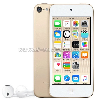 MP3/MPEG4  Apple A1574 iPod Touch 16GB Gold (MKH02RP/A)