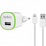   Belkin USB Micro + LIGHTNING USB 1Amp  (F8J025vf04-WHT)
