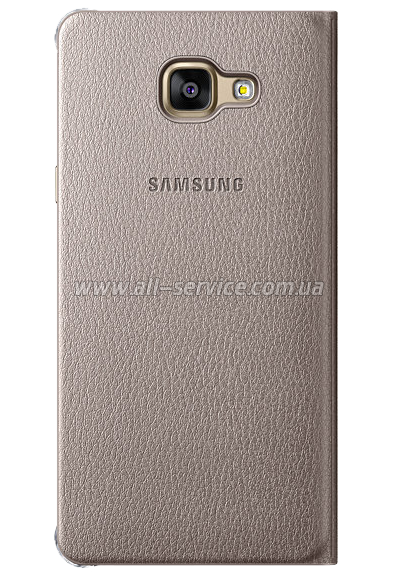  Samsung Flip Wallet EF-WA710PFEGRU Gold  Galaxy A7/2016