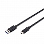  ASSMANN USB 3.0 AM/Type-C 1, black (AK-300136-010-S)