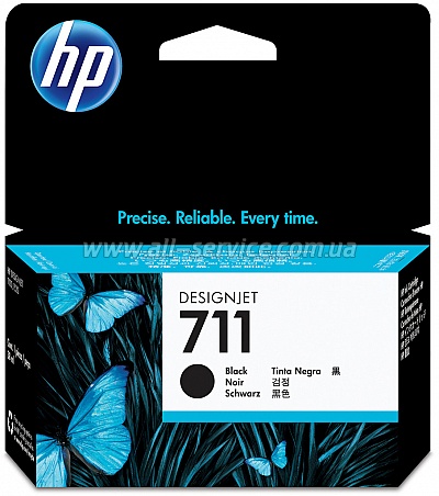  HP 711 DesignJet 120/ 520 Black (CZ129A)