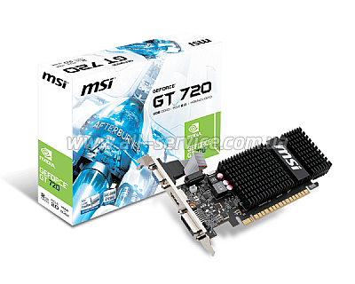  MSI GeForce GT720 2GB DDR3 (N720-2GD3HLP)