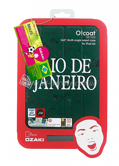  OZAKI O!coat-Travel iPad Air Rio de Janeiro OC111RI