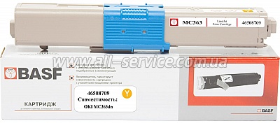  BASF OKI MC363dn  46508709 Yellow (BASF-KT-46508709)