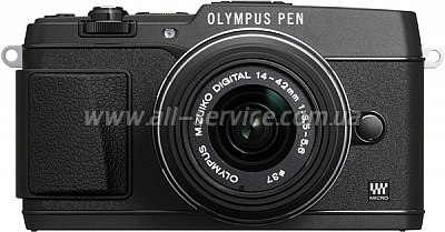   OLYMPUS E-P5 14-42 mm Kit black/black (V204051BE000)
