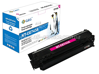  G&G  HP Color LJ CP5225/ CP5225N/ CP5225DN Magenta (G&G-CE743A)