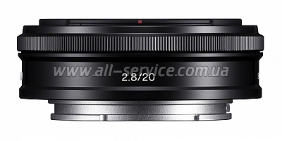  Sony 20mm, f/2.8   NEX (SEL20F28.AE)
