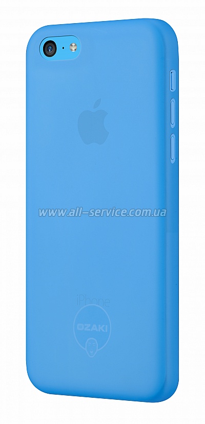  OZAKI O!coat-0.3 Jelly iPhone 5C Blue OC546BU